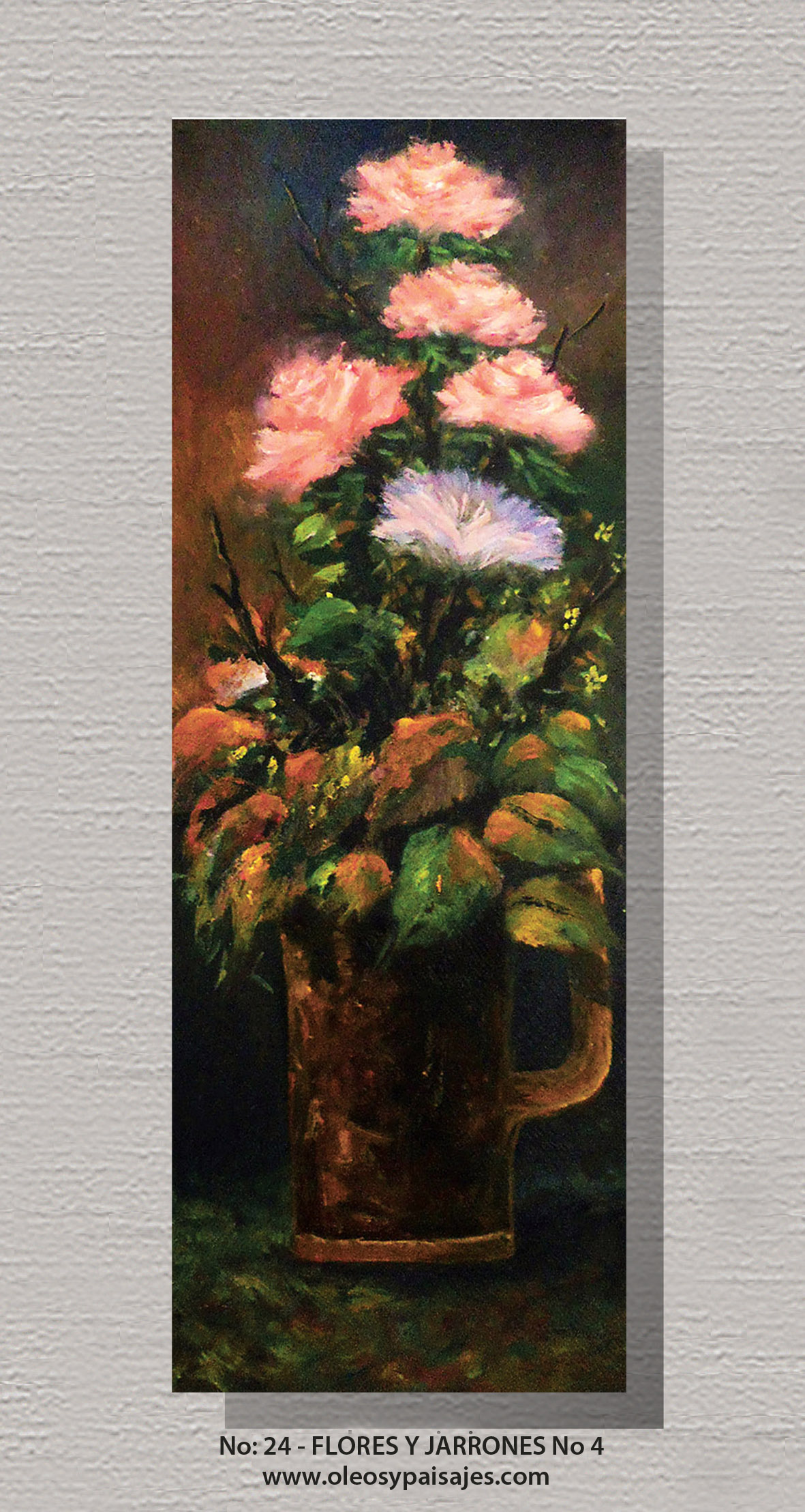 24 FLORES Y JARRONES No 4